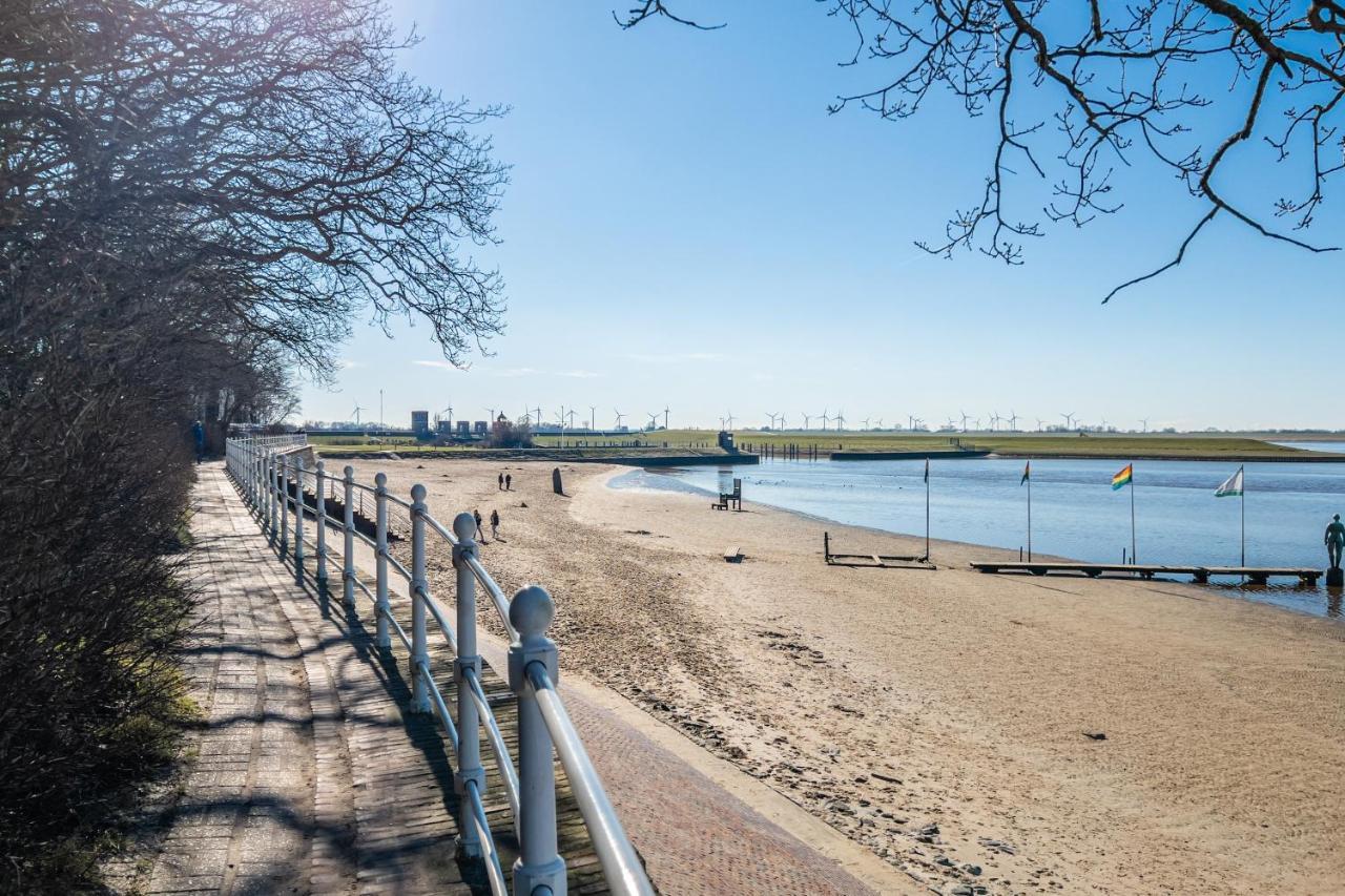 Ferienwohnung VIVID Ideal für 4 in Strandnähe mit Terrasse Varel Exterior foto